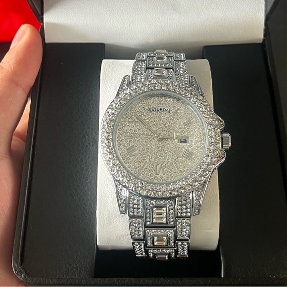 Moissanite watch